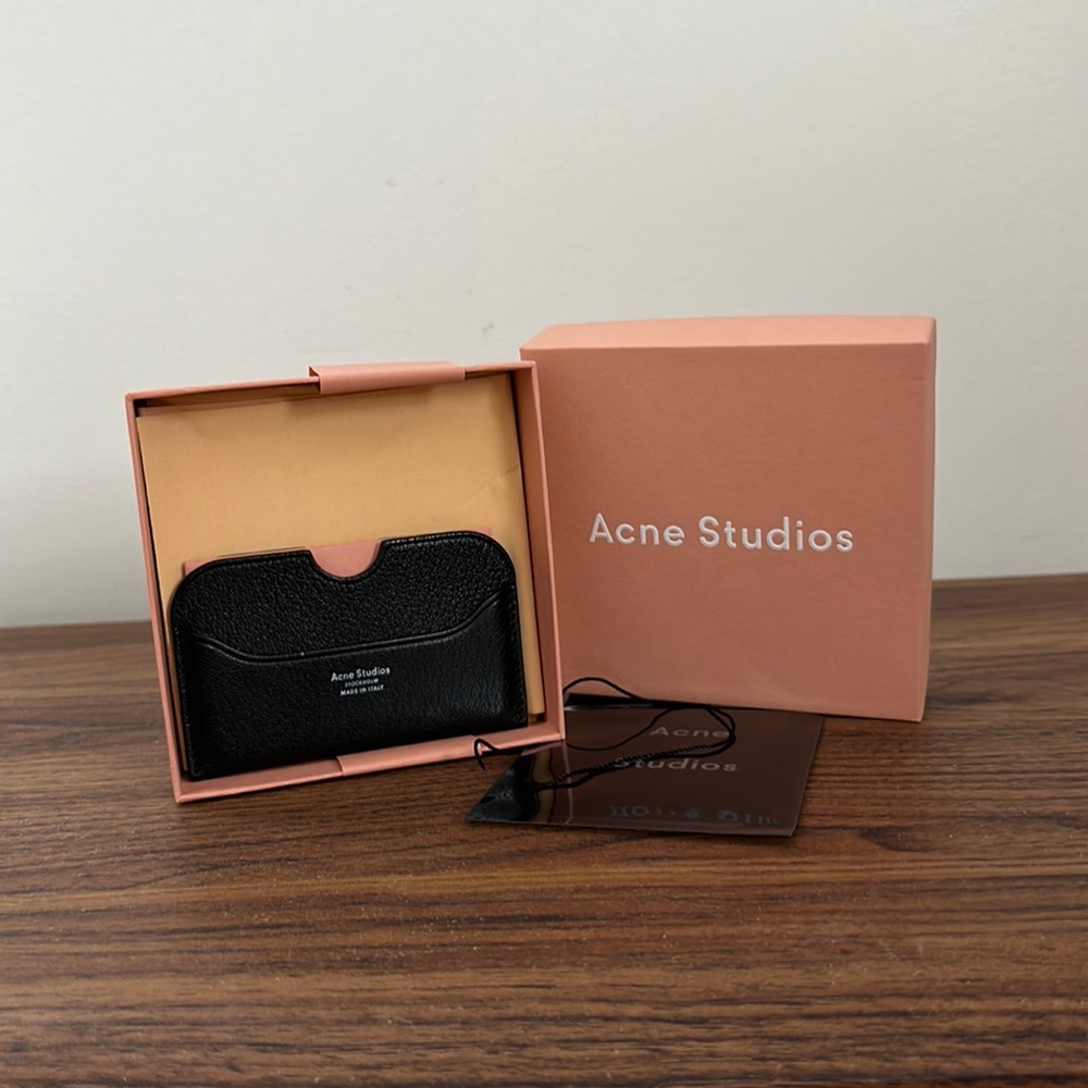 Acne Studios Card Case black